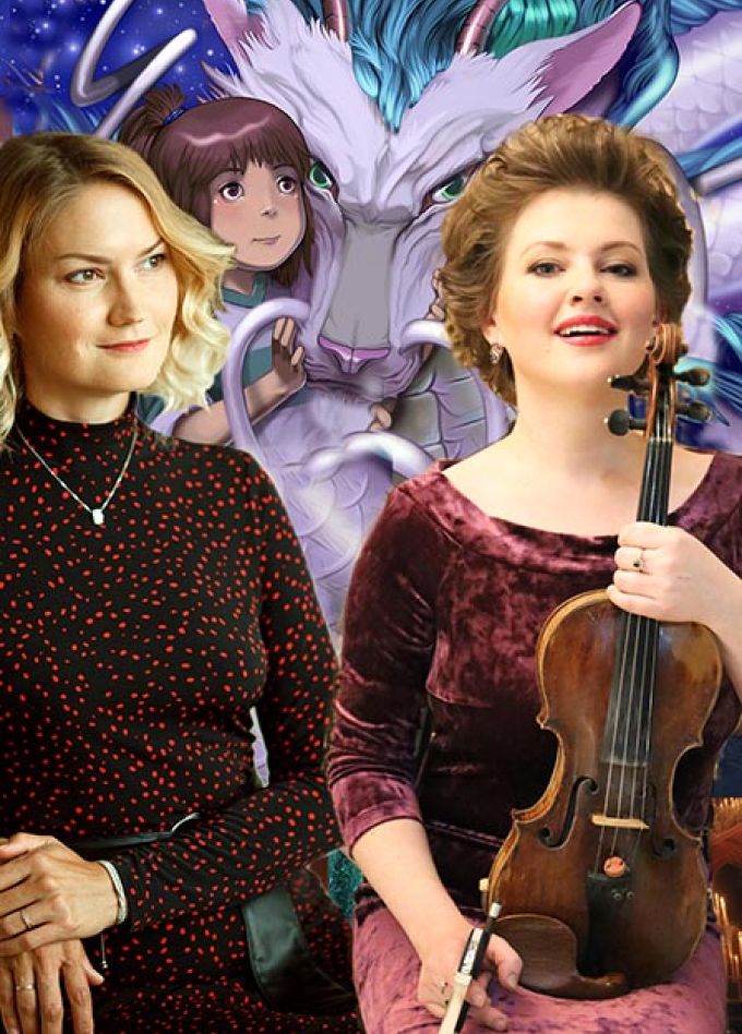 Волшебный мир японских Аниме - орган, скрипка и фортепиано